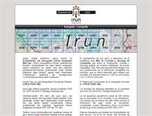 Tablet Screenshot of cartografia.irun.org